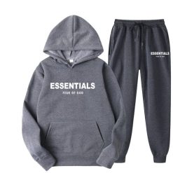 Essentials Fear of God Dark Grey Tracksuit