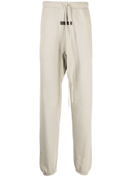 essentials-logo-print-drawstring-track-pants
