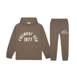 Fear Of God Essentials Tracksuit Brown