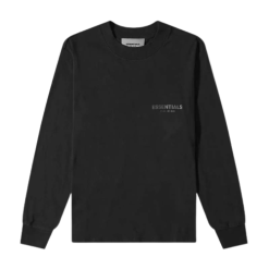 essentials-fear-of-god-long-sleeve-polo-sweatshirt-black