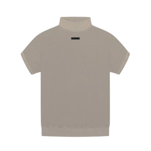 Fear of God Essentials Inside Out Mock Neck T-Shirt - Image 2