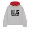 Essentials Bulls Hoodie Grey