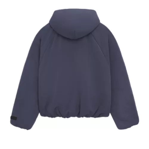 Essentials Military Nylon Hooded Bomber