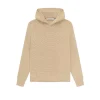 Kids Essentials Knit Hoodie Beige