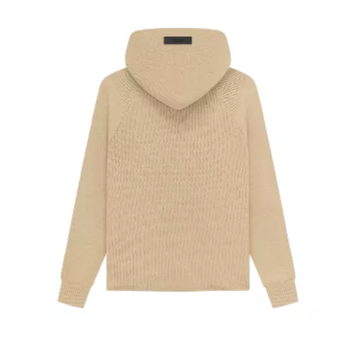 Kids Essentials Knit Hoodie Beige