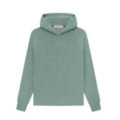 Kids Essentials Knit Hoodie Brunswick Green