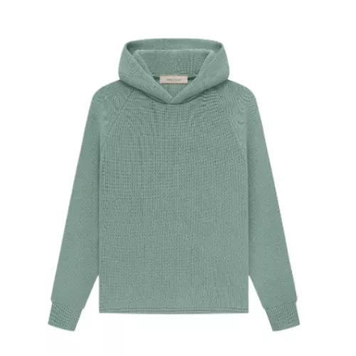 Kids Essentials Knit Hoodie Brunswick Green